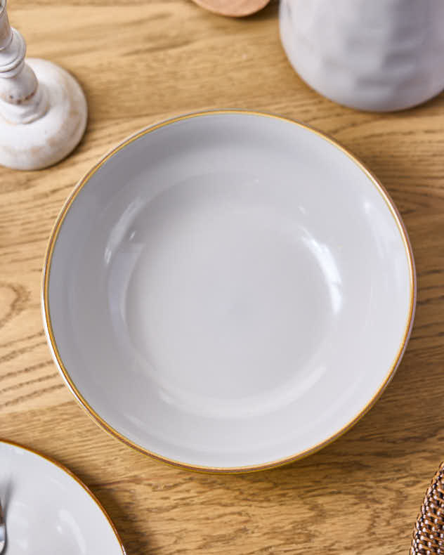 Seda Ceramic Serving Bowl