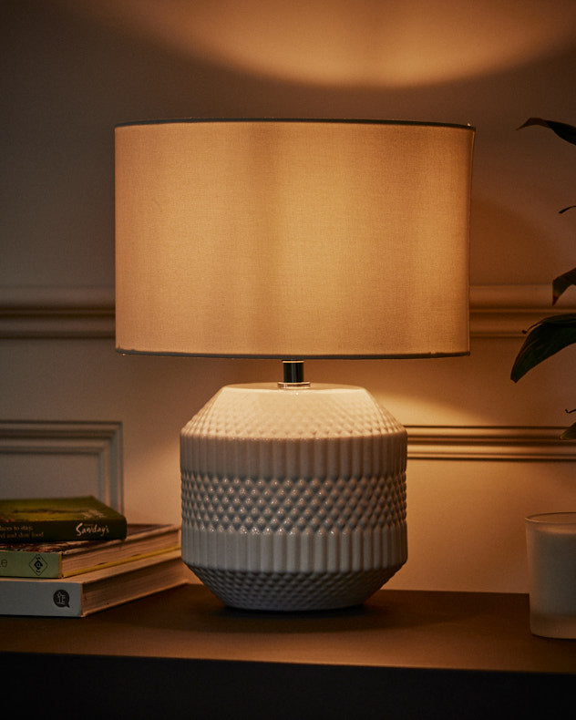 Table Lamps - Wide Kolding Geometric Table Lamp