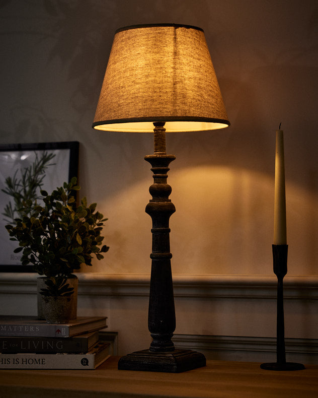 Chambord Column Table Lamp Front View