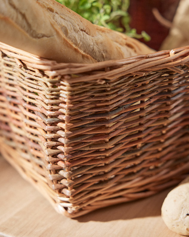 Traditional Wicker Shopping Basket