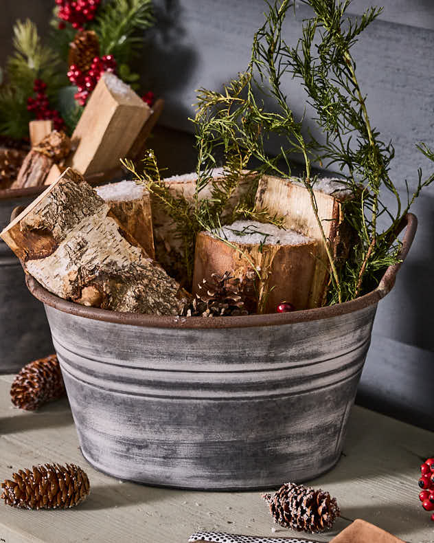 Verzinkter Pflanzkübel