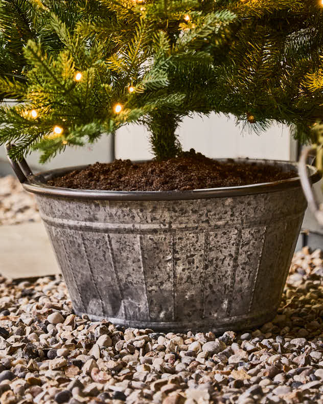 Oval Planter Tub with Handles