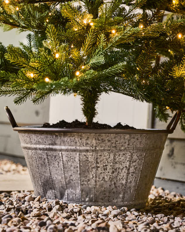 Oval Planter Tub with Handles