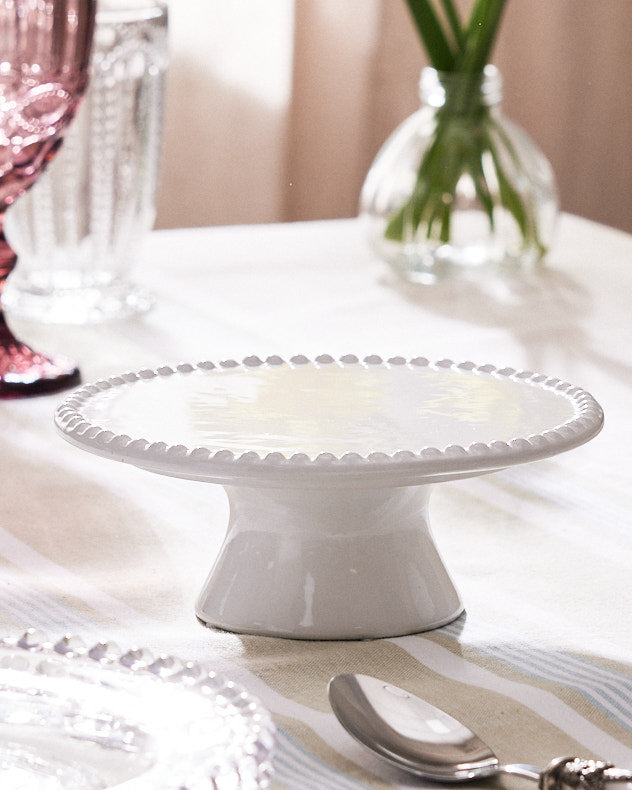 Cheap white cake stand top