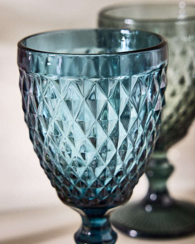 Diamas Coloured Glass Wine Goblets