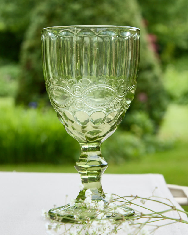 Palazzo Green Wine Goblet