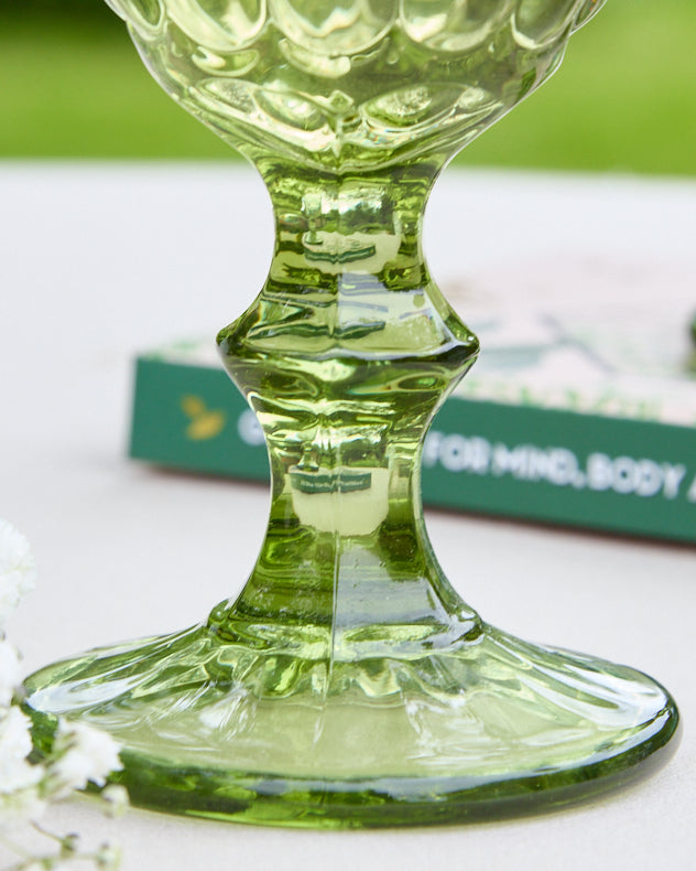 Palazzo Green Wine Goblet