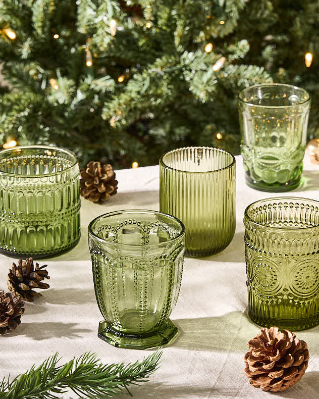 Embossed Green Tumbler Collection
