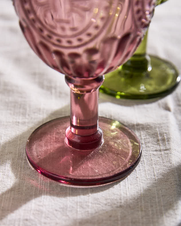Vivaldi Coloured Glass Wine Goblets