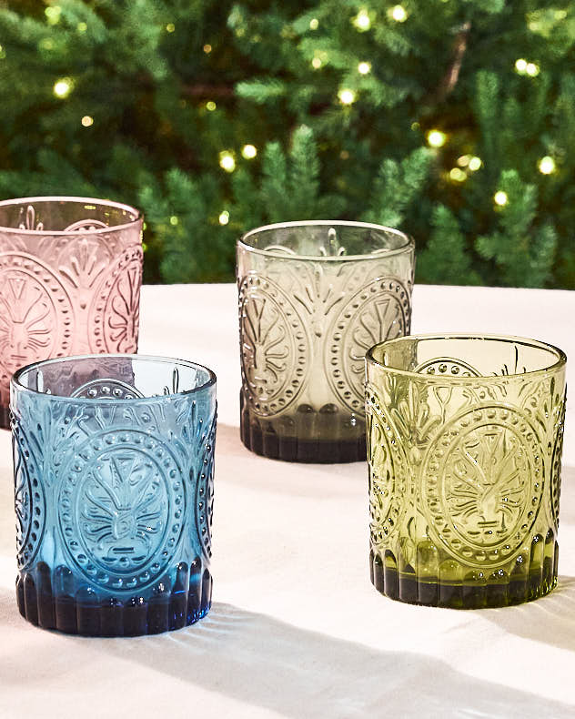 Vivaldi Coloured Glass Tumblers