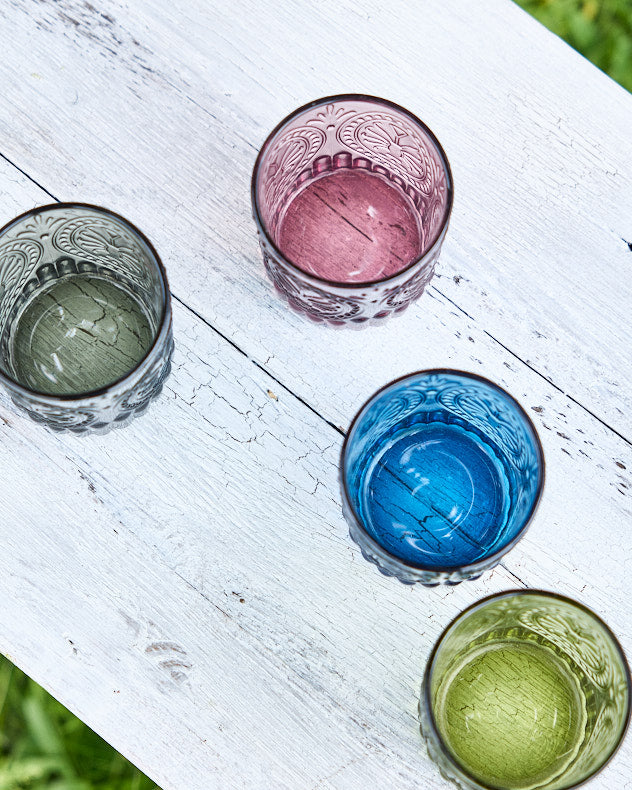 Vivaldi Coloured Glass Tumblers