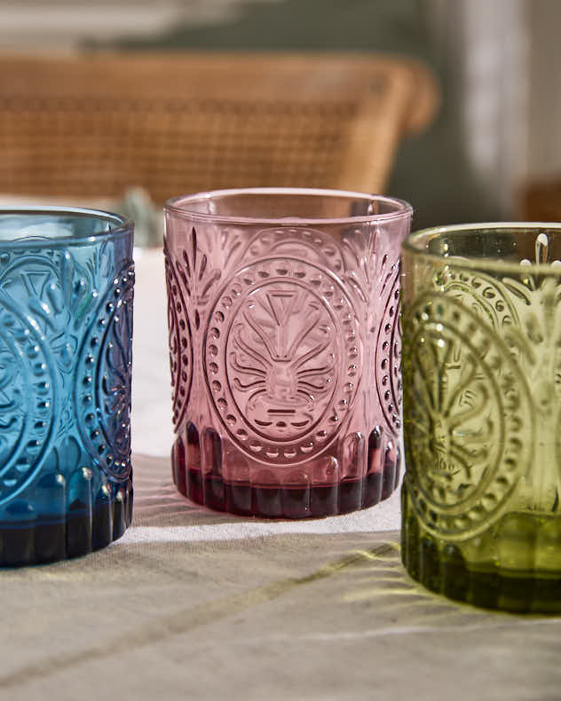 Vivaldi Coloured Glass Tumblers