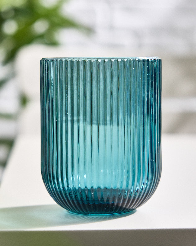 Palermo Embossed Glass Tumblers