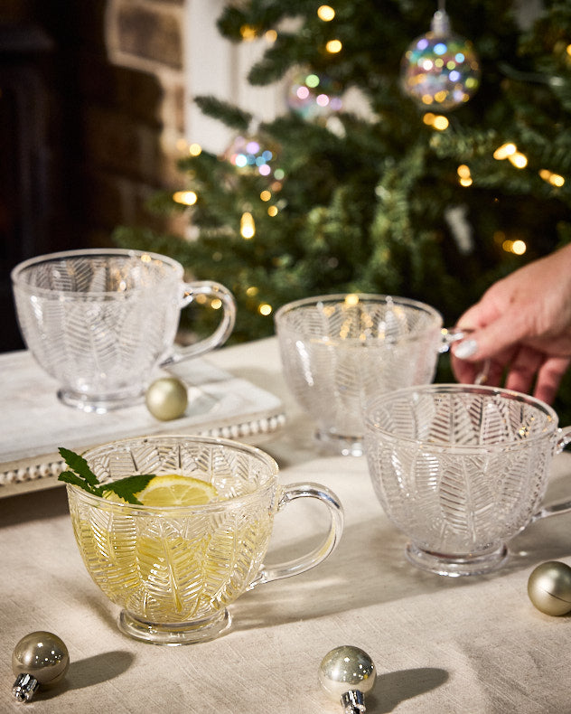 Feuille Glass Christmas Gin Cup