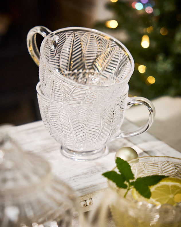 Feuille Glass Christmas Gin Cup