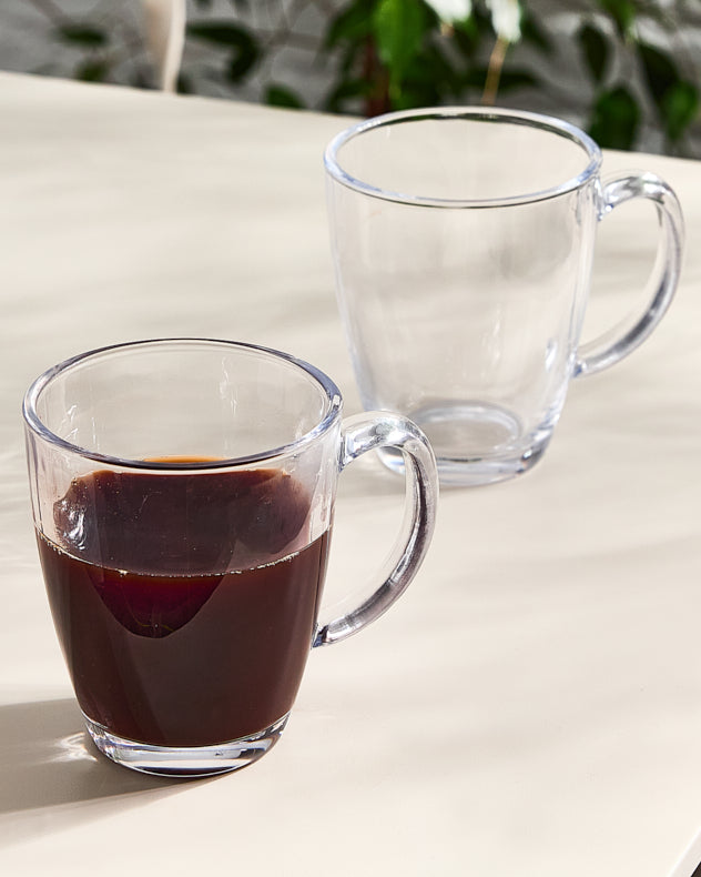 Serra Clear Glass Mug