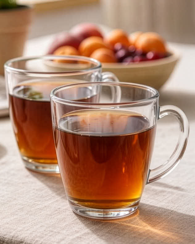 Mugs & Coffee Cups Set of 4 - Serra Clear Glass Mug