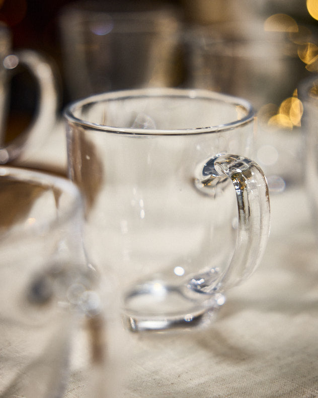 Serra Clear Glass Mug