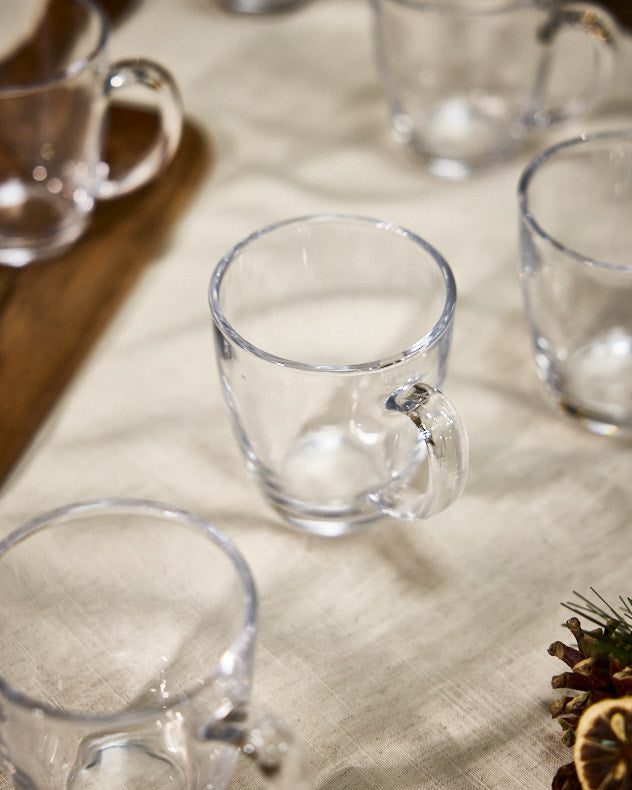 Serra Glass Mulled Wine Mug