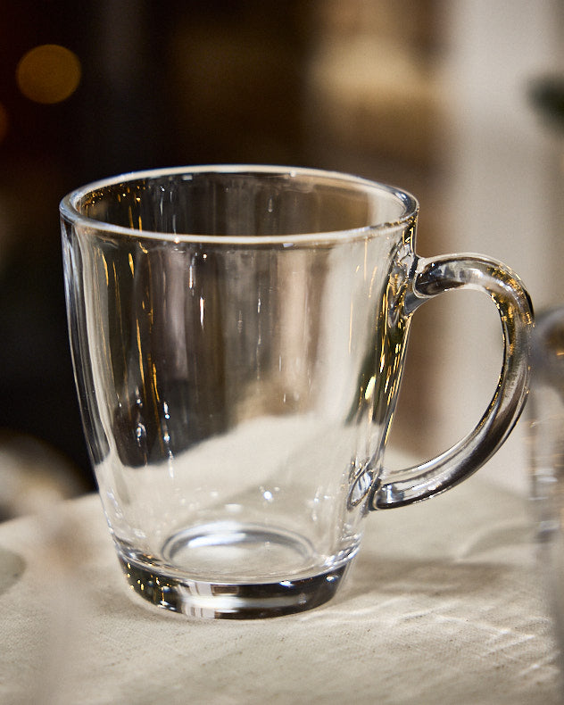 Serra Clear Glass Mug