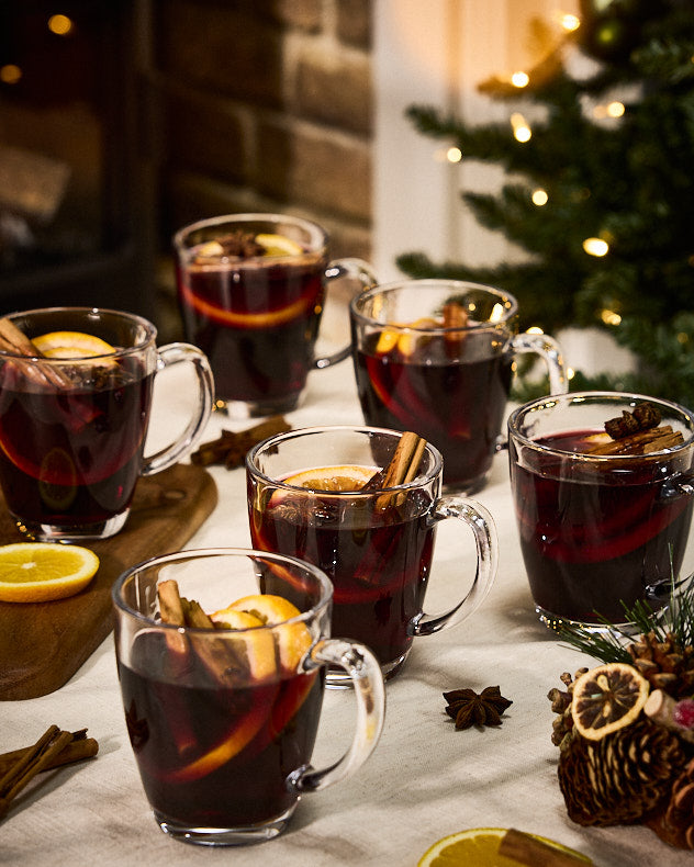 Serra Glass Mulled Wine Mug