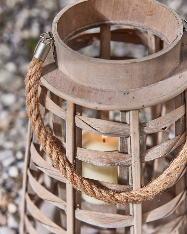 Lanterns - Durban Conical Bamboo Lantern