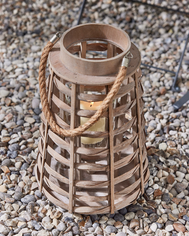 Lanterns - Durban Conical Bamboo Lantern