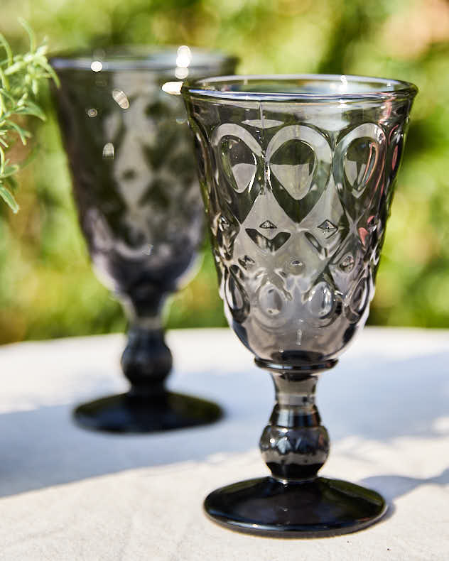 Pastila Grey Wine Glass