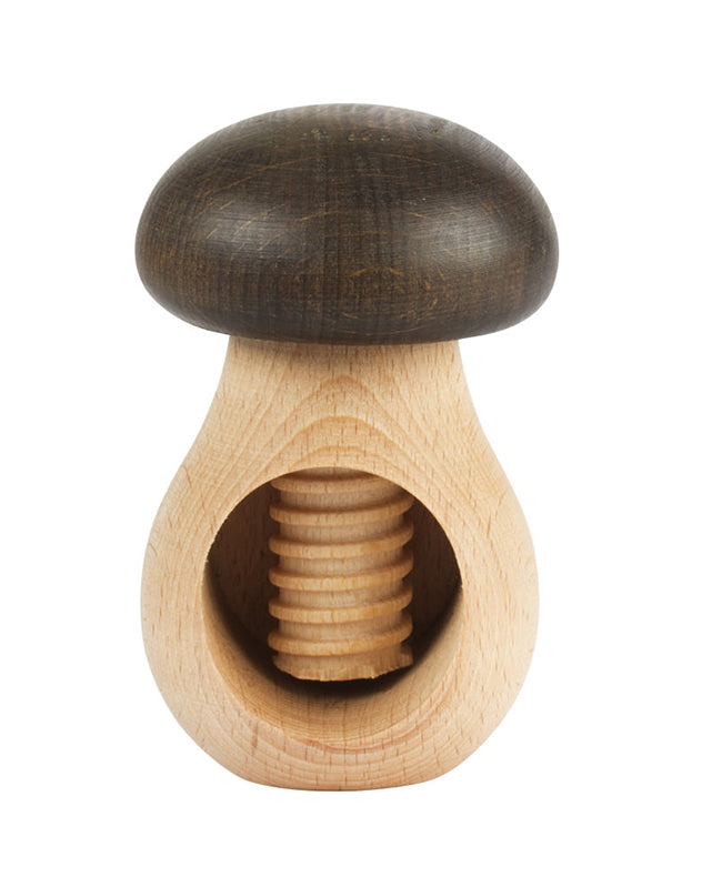 Wooden Mushroom Nutcracker