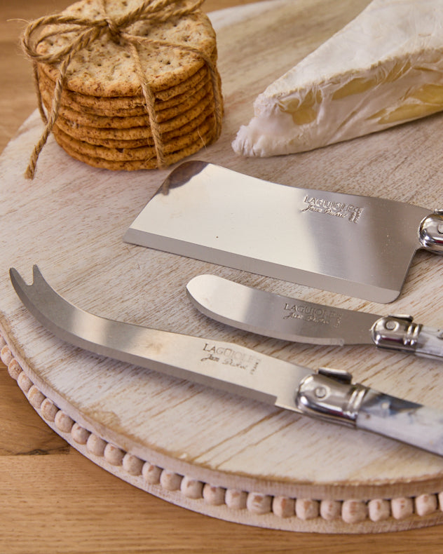3 Piece Marbled Cheese Knives