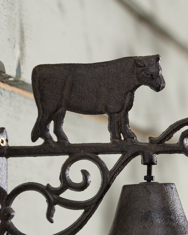 Rustic Cow Door Bell