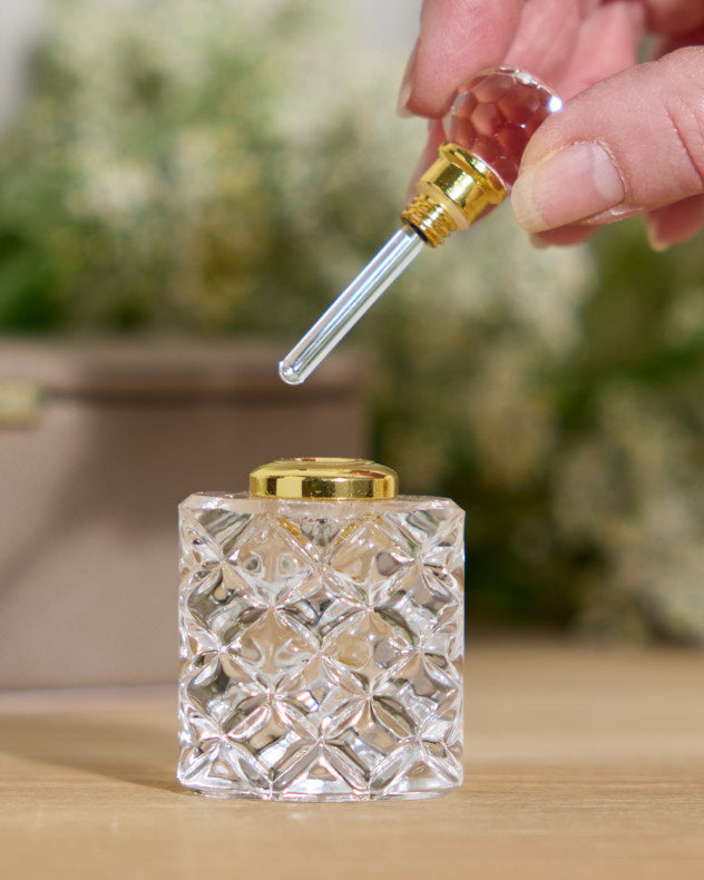 Modane Round Glass Perfume Bottle