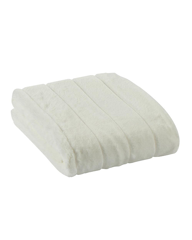 Soft white throw blanket sale