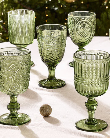 Nature Trail Mix and Match Wine Goblets