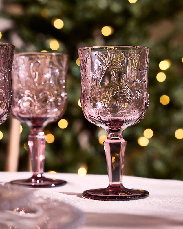 Lucena Amethyst Wine Glass