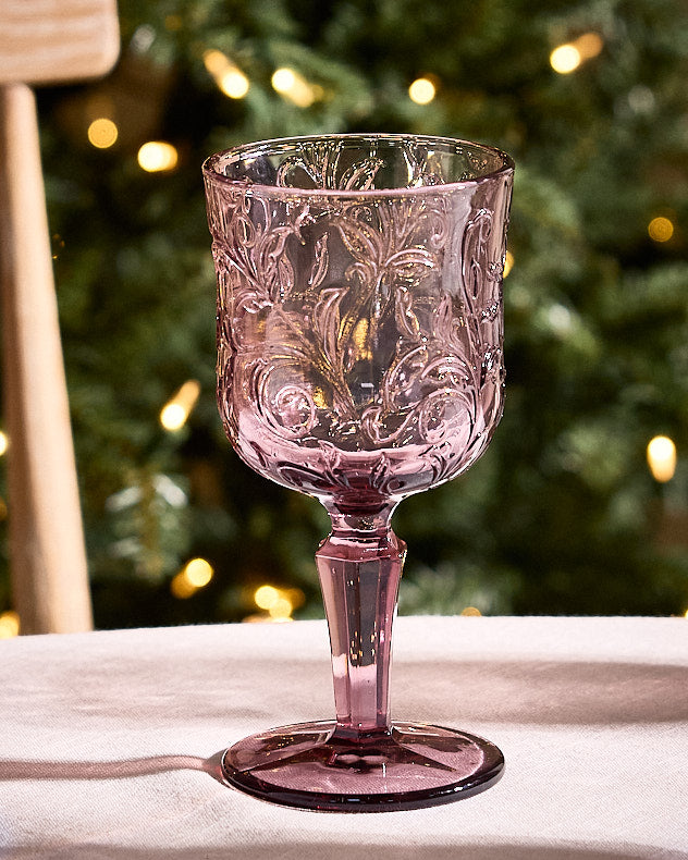 Lucena Amethyst Wine Glass