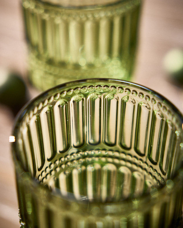 Merida Green Wine Glass