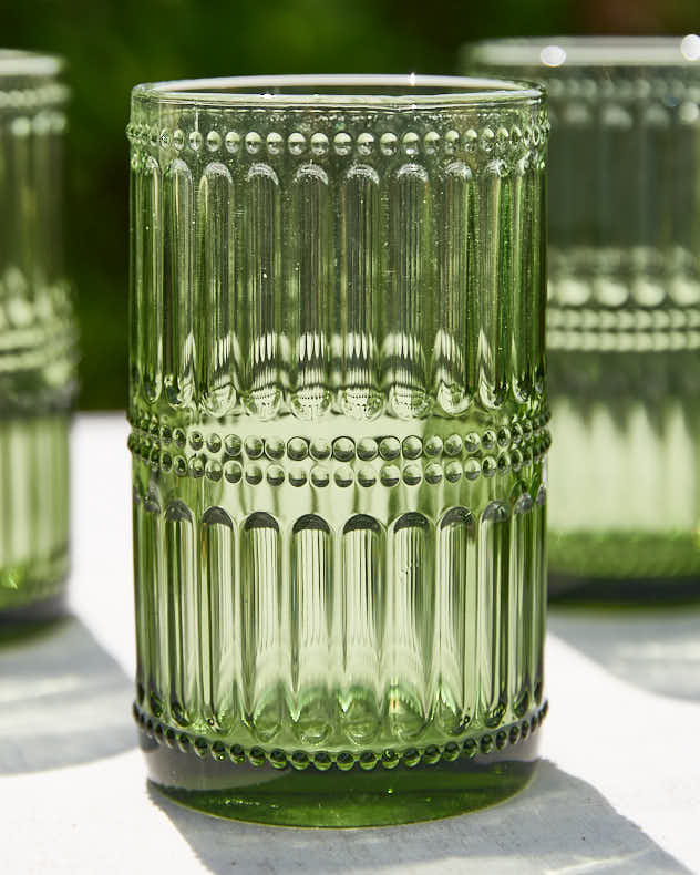 Merida Green Tall Highball Tumbler