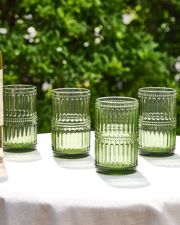 Merida Green Tall Highball Tumbler
