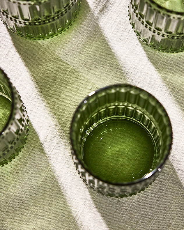 Tumblers Set of 4 - Merida Green Tall Highball Tumbler