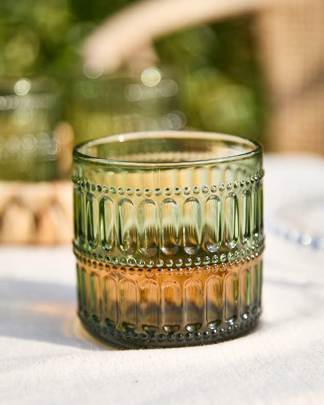 Merida Green Tumbler Glass