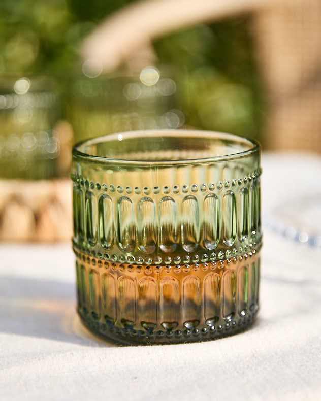 Glassware Sets Palermo - Embossed Green Tumbler Collection