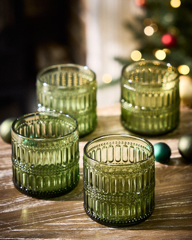 Merida Green Tumbler Glass
