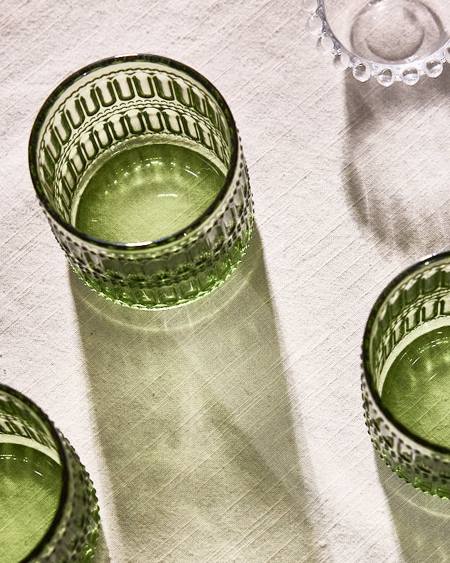 Merida Green Tumbler Glass
