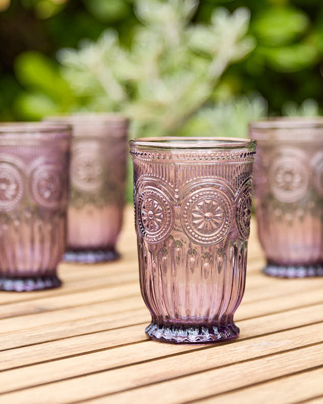 Zamora Purple Highball Tumbler