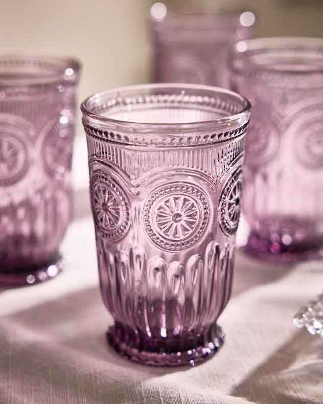 Zamora Purple Highball Tumbler