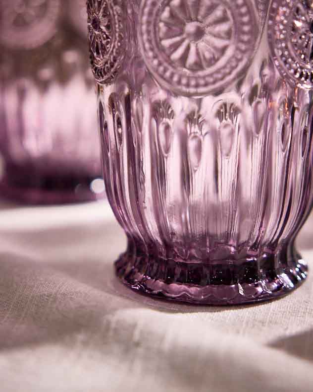 Zamora Purple Highball Tumbler