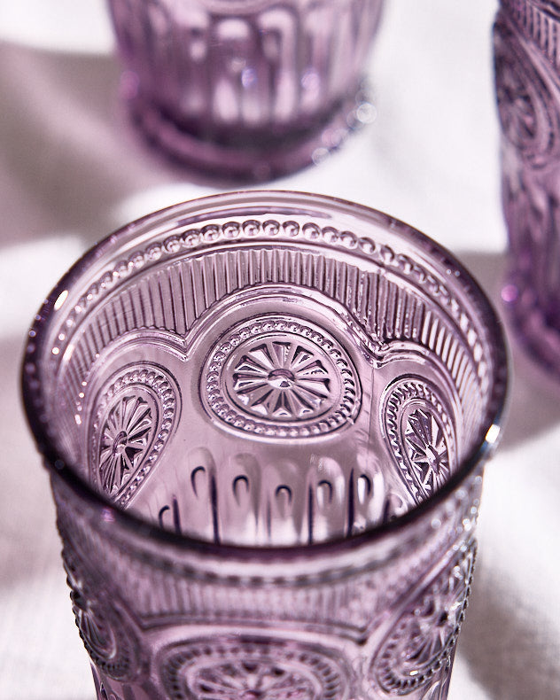 Zamora Purple Highball Tumbler