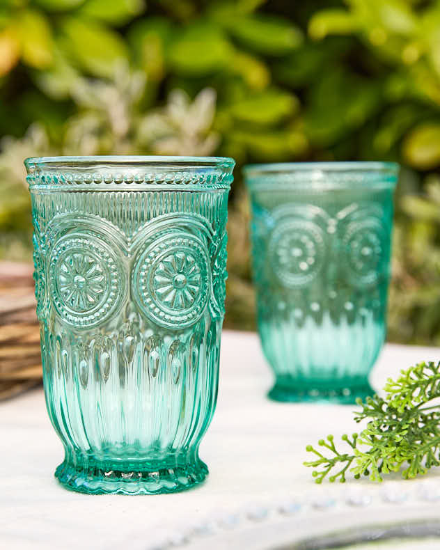 Zamora Turquoise Highball Tumbler