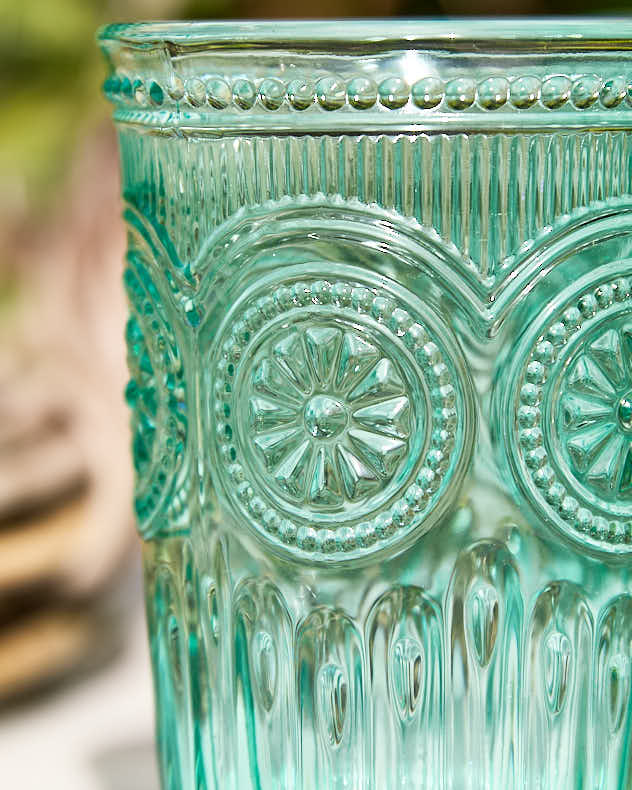 Zamora Turquoise Highball Tumbler